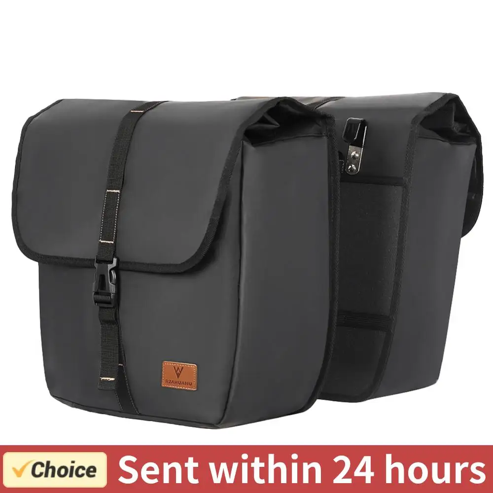 

Rear Seat Panniers Pack Multifunction Bicycle Saddle Bag Large Capacity Bike Rack Tail Bag Waterproof for Outdoor Riding Travel