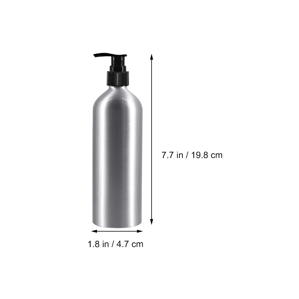 Botellas dispensadoras de aluminio, paquete de almacenamiento de champú en espiral, soporte para jabón líquido, sub vacío, 4 Uds.