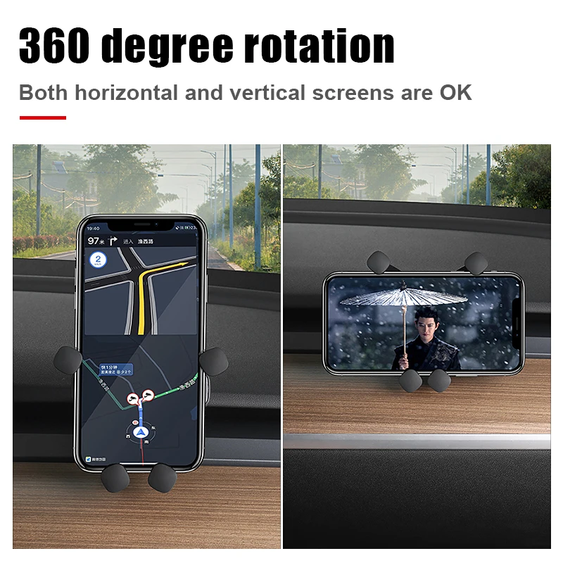 ل تسلا نموذج 3 Y 2017-2020 2021 2022 2023 2024 2025 ABS لوحة سيارة حامل هاتف حامل هاتف الهاتف الذكي لتحديد المواقع دعم جبل #2