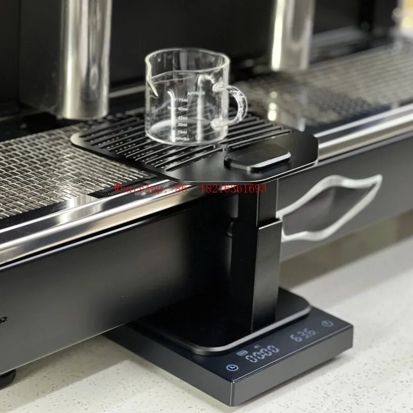 Italian coffee machine electronic scale bracket, waterproof protective frame adjustable height factory direct sales