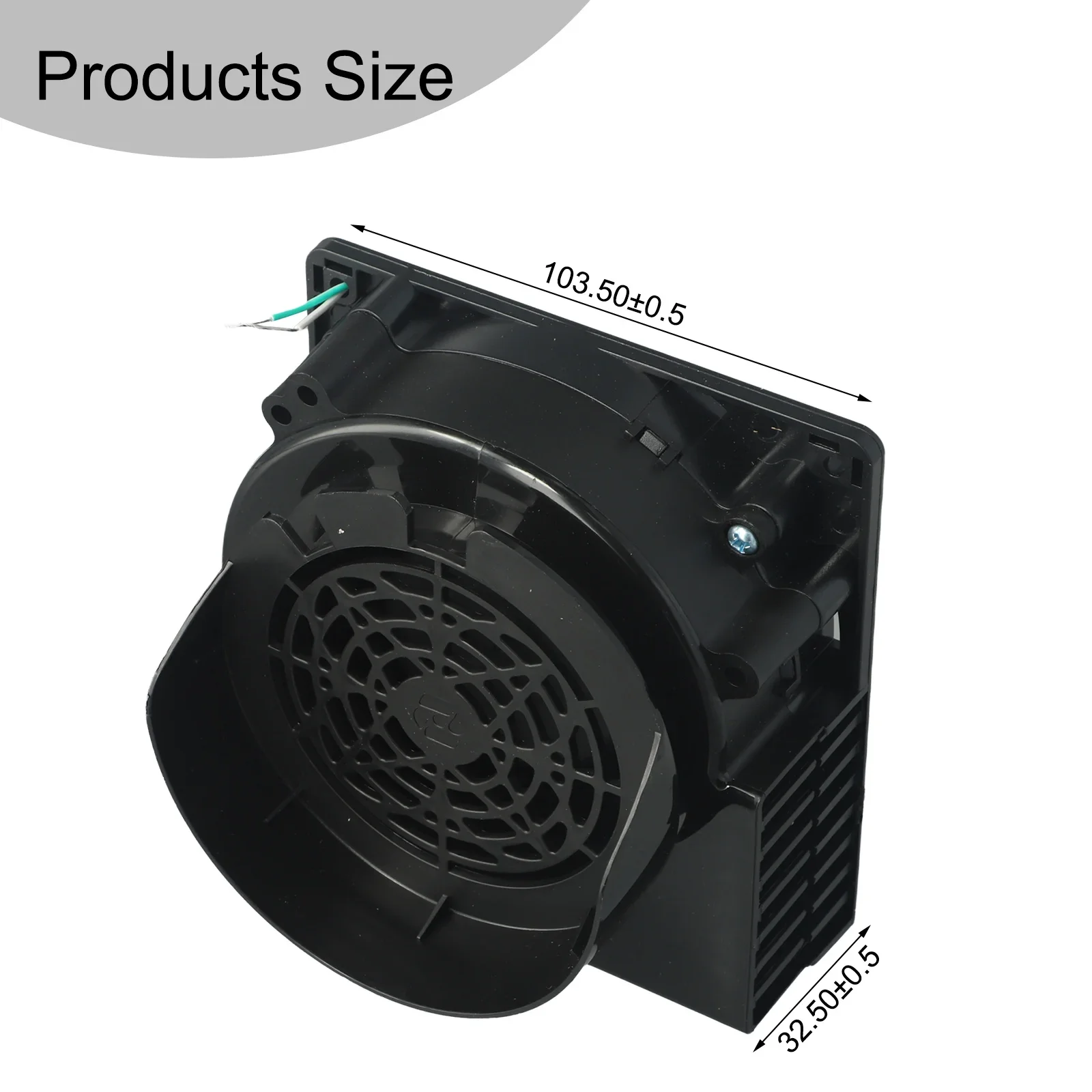 High Quality The Blower DC Centrifugal Quiet Replacement Air Blower Black Easy Installation Efficient