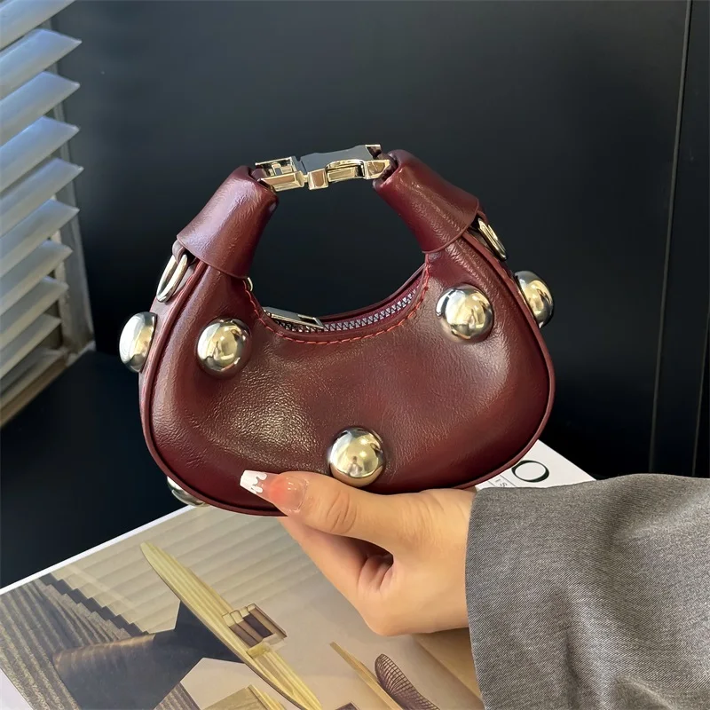 

Large Capacity Solid Color Locomotive Ladies Bags on Sale 2025 Brand Versatile Women's Handbags PU Sequined Shoulder Bags