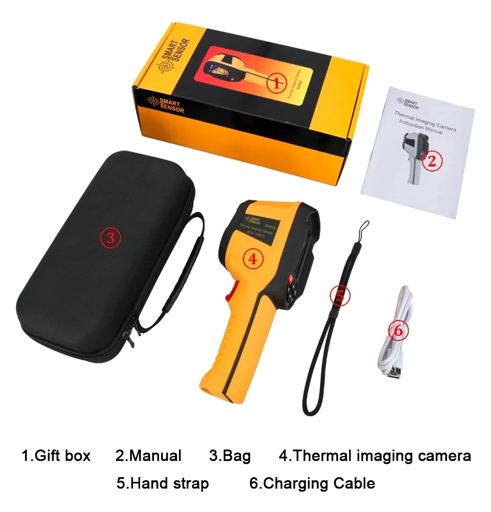 Industrial Thermal Imager ST8550 Smart Sensor Handheld Infrared Thermal Imager