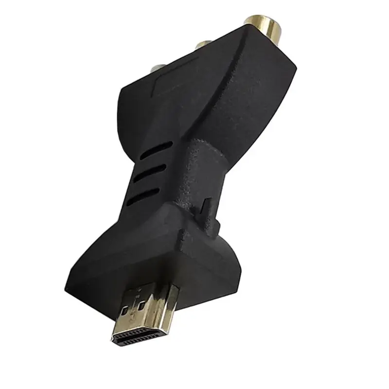 HD HDMI kompatybilny z kablem AV Adapter 3RCA Lotus Head czerwony biały żółty/czerwony zielony niebieski odtwarzacz podłączony do Adapter TV