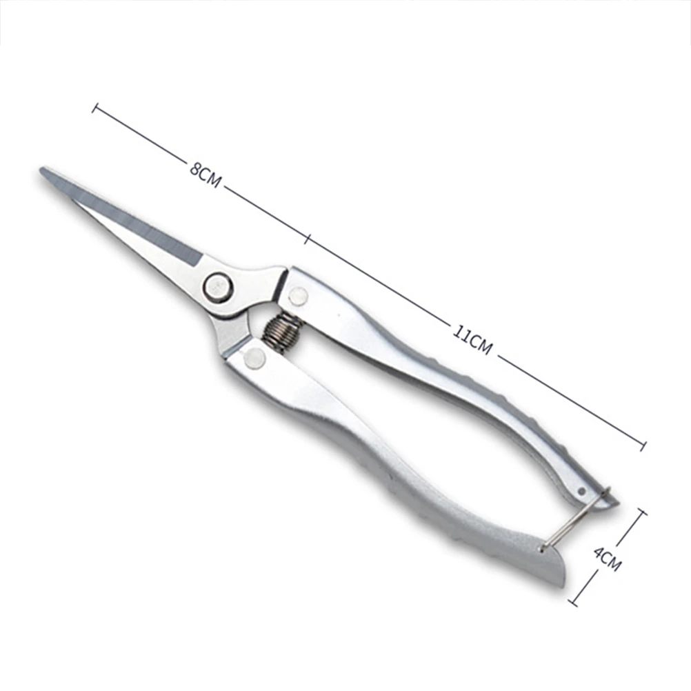 

Garden Pruning Shears Stainless Steel Sharp Blade Lightweight Fruit Tree Scissors Hedge Trimmer Plant Cutting Tool Gardening