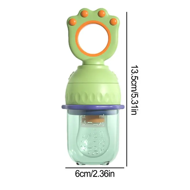 Beiß futter Baby Feeder für Babynahrung Beiß ringe Baby Obst Futter Feeder Baby Silikon Feeder Silikon Baby Mesh Feeder Baby