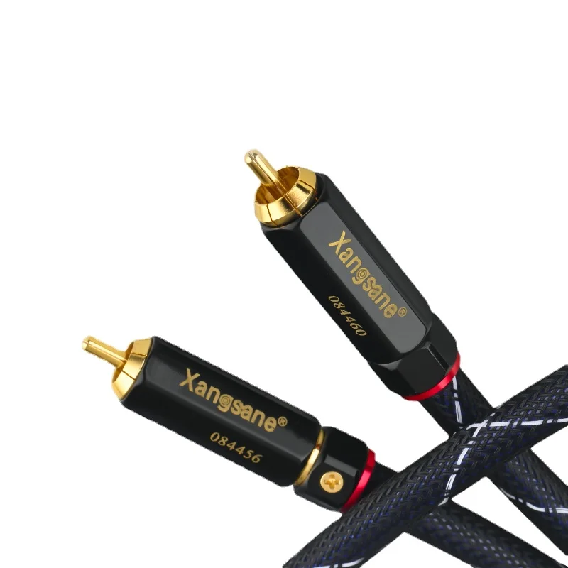 Âm Thanh HiFi RCA Kỹ Thuật Số Cáp Đồng Trục 75Ohm IT65G Mạ Bạc Khuếch Đại Loa Siêu Trầm Dây