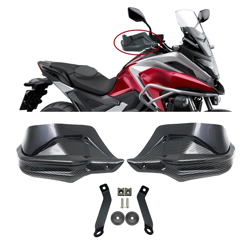 

Motorcycle Handguards Shield Guards Windshield Hand Wind Protection For HONDA NC750X DCT NC750S NC700X CTX700 2013-2023 2022