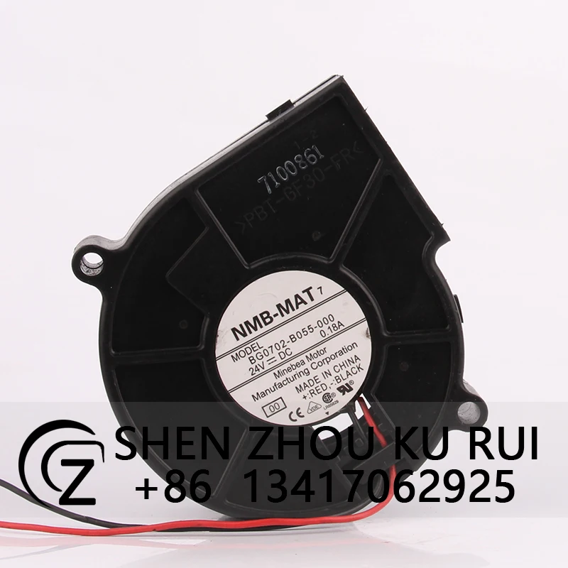 

Case Fan for NMB BG0702-B055-000 24V 0.18A 7CM 7025 Inverter Blower Fan Cooling Fan