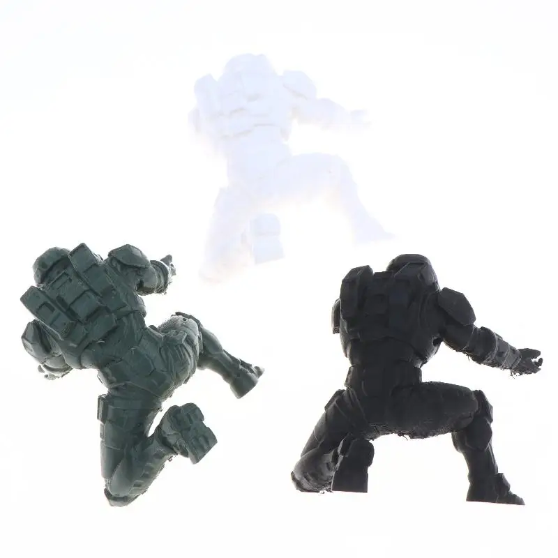 3D Printed Cool Tech Soldier Pen Stand Creative Desktop Stationery Storage Organizer for Home Office Decor