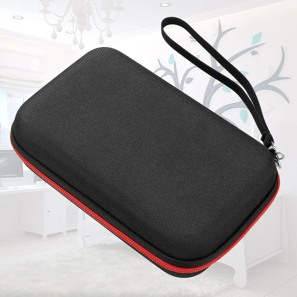 

1Pcs Portable Forehead Thermometer Storage Bag Eva Hard Shell Protective Case for Non-Contact Thermometer Shockproof