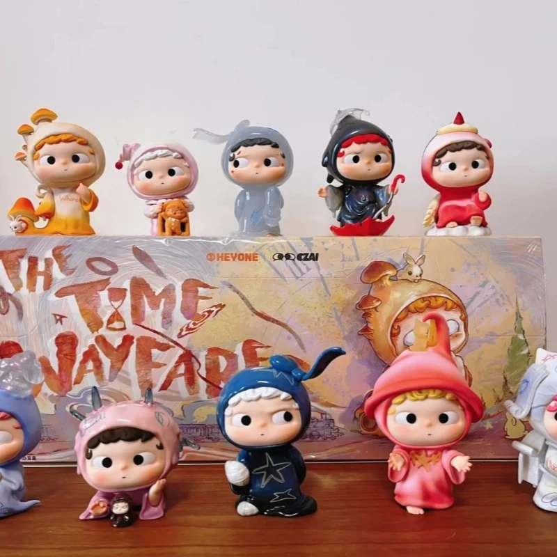 OZAI ซีรีส์ The Time Way Farer กล่องสุ่ม OZAI กล่องปริศนา ของตกแต่งโต๊ะน่ารัก ของขวัญ ฟิกเกอร์ในกล่อง ของเล่นสะสมสุดฮิต