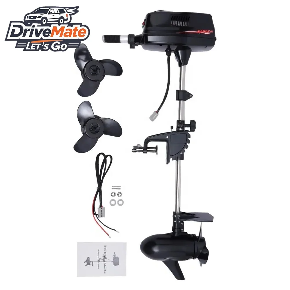 

HANGKAI 24V DC Brushless Electric Outboard Motor 3.0HP Engine for Fishing Boat Kayak