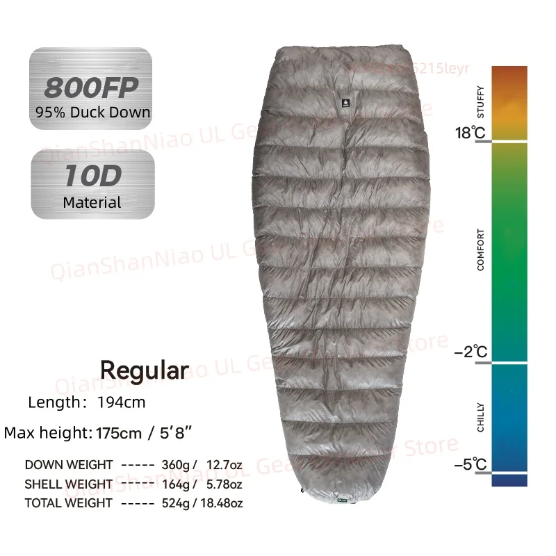 

Iceflame Basic Outdoor Ultralight Duck Down Sleeping Bag Camping Multifunctional Quilt Pair With Mat Waterproof Traveling Hiking