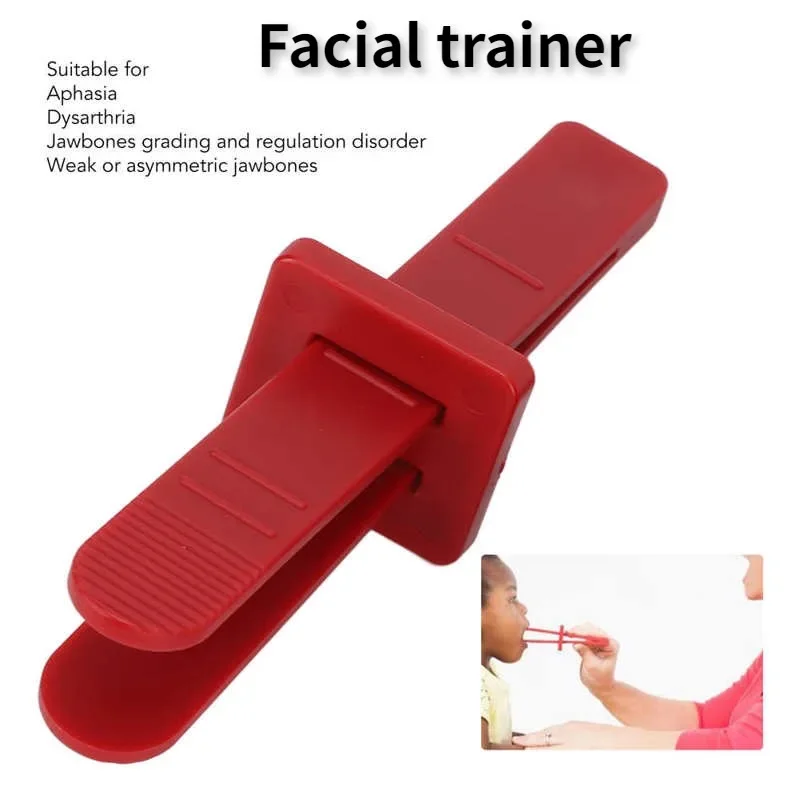 

Face Jawline Exercise Facial Lifter Professional Muscle Training Dysarthria Aphasia Jaw Exerciser Silicone Trainer Tool Portable