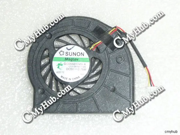 Для Lenovo Thinkpad X200 GC055010VH-A 13. V1.b3591.f. GN DC5V 0,75 W 3 провода 3Pin коннектор охлаждающий вентилятор GC055010VH-A 13. V1.b3591.f. GN