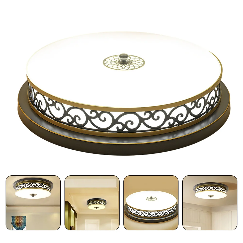 

Потолочный светильник, лампы для гостиной, детской комнаты, Светильники для спальни с утапливаемым креплением, круглый декор, изящный декоративный Декор