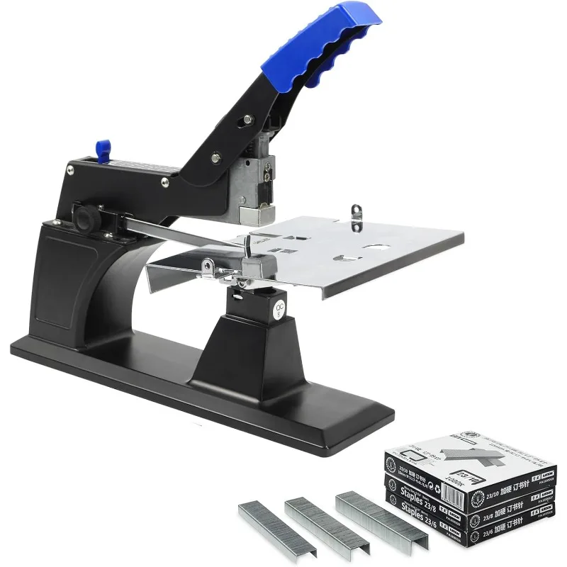 SH-03 Manual Stapler Heavy Duty Stapler Can Both Saddle and Flat