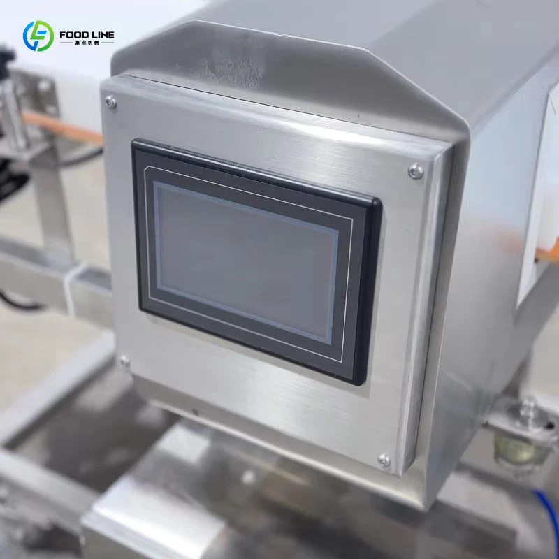 Food Metal Detector Stainless Steel Multi-Frequency Anti-Interference AutoReject for Liquid Sauce Powder Granule Syrup Cream