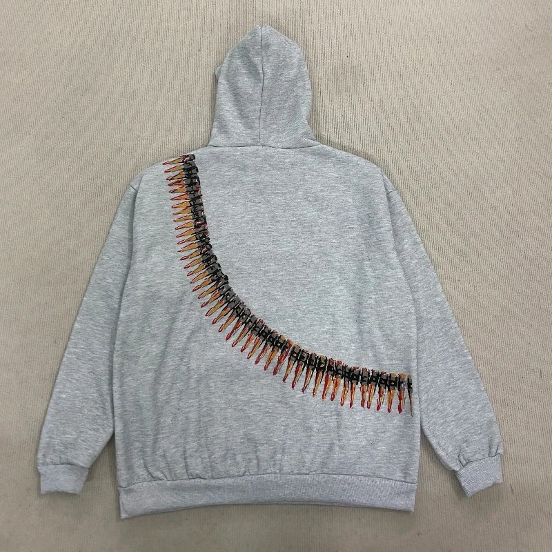 Bluza z kapturem Y2K Jesień Europejsko-Amerykańska Uliczna Retro z Nadrukiem Liter Męska Damska Modna Luźna Casualowa