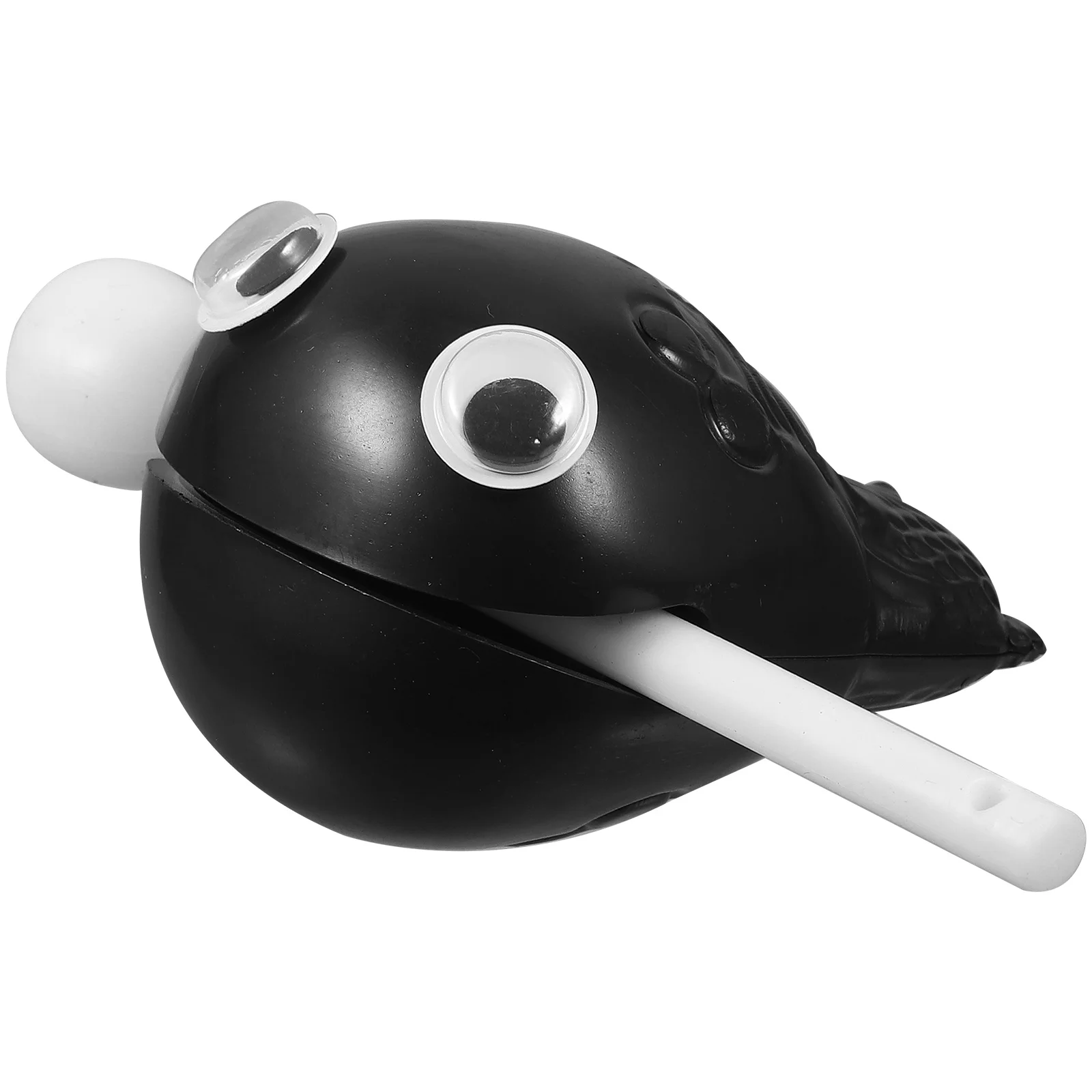 

3 Sets 2 Inch Black Resin Wooden Fish Toy Percussion Musical Instrument Kids Office Educational Plaything