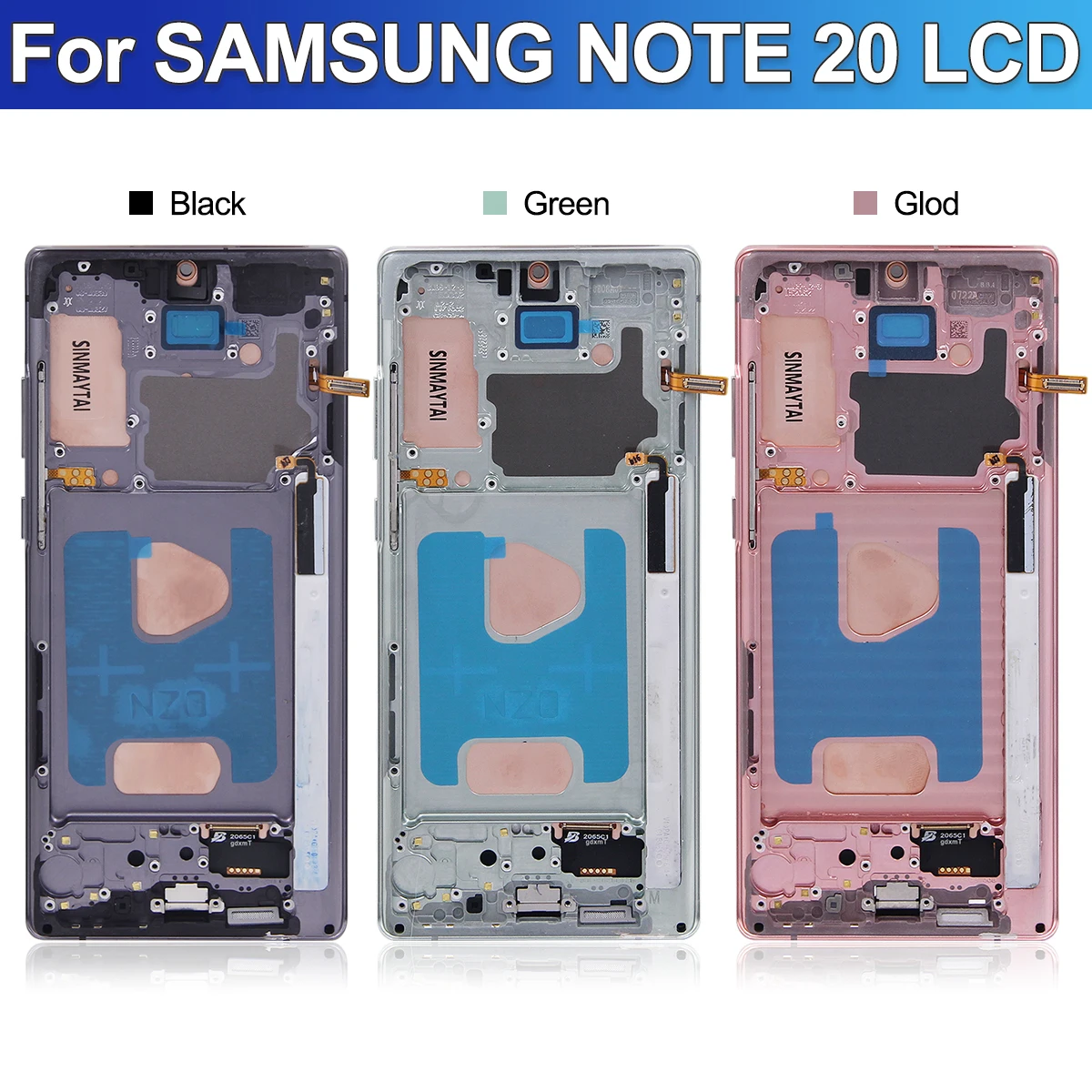 LCD For Samsung Galaxy Note20 N980F N980F/DS Lcd Display Digital Touch Screen for Samsung Galaxy Note 20 LCD Screen Assembly