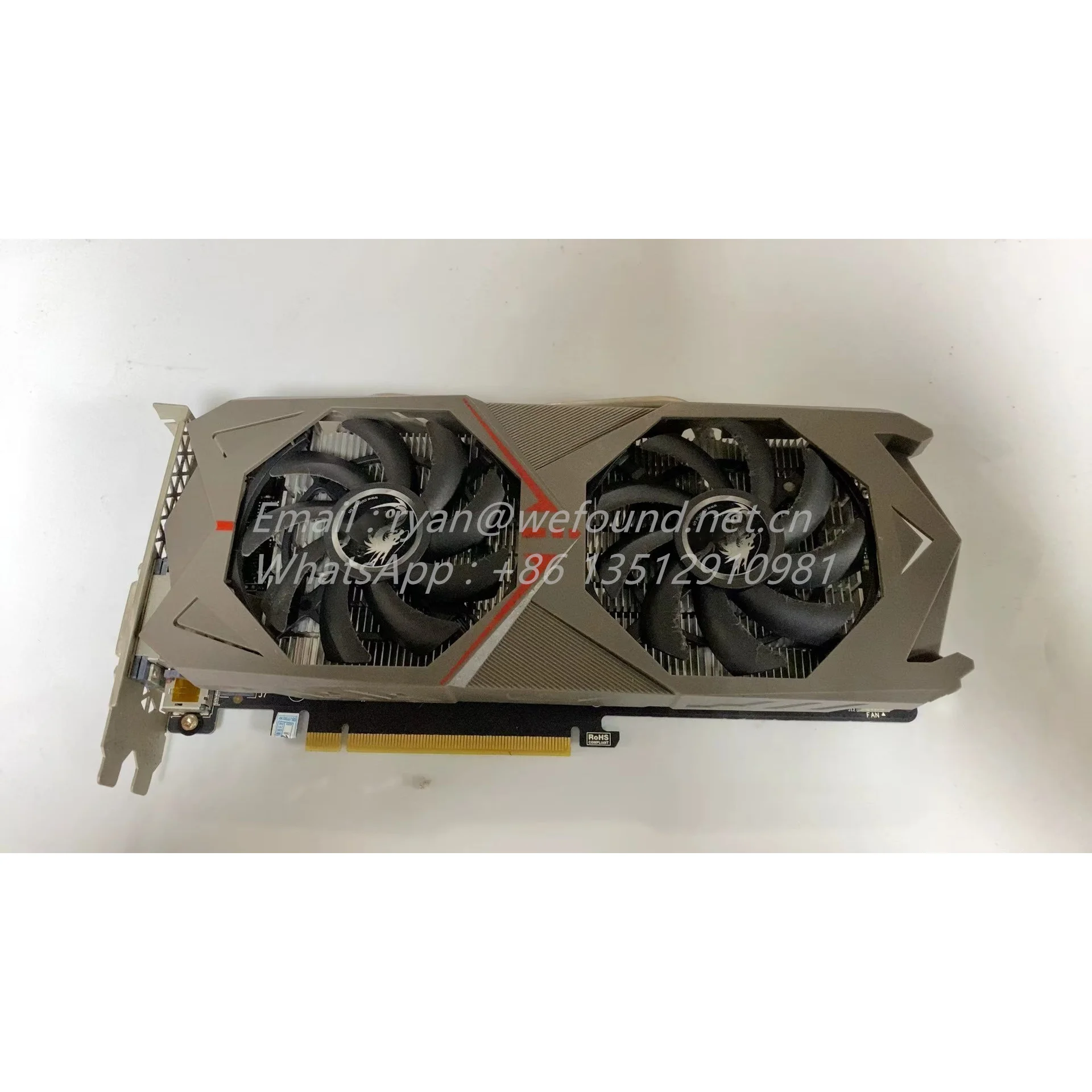 GPU for Colorful GeForce Series GTX1060 6G DUAL FAN Graphics Card