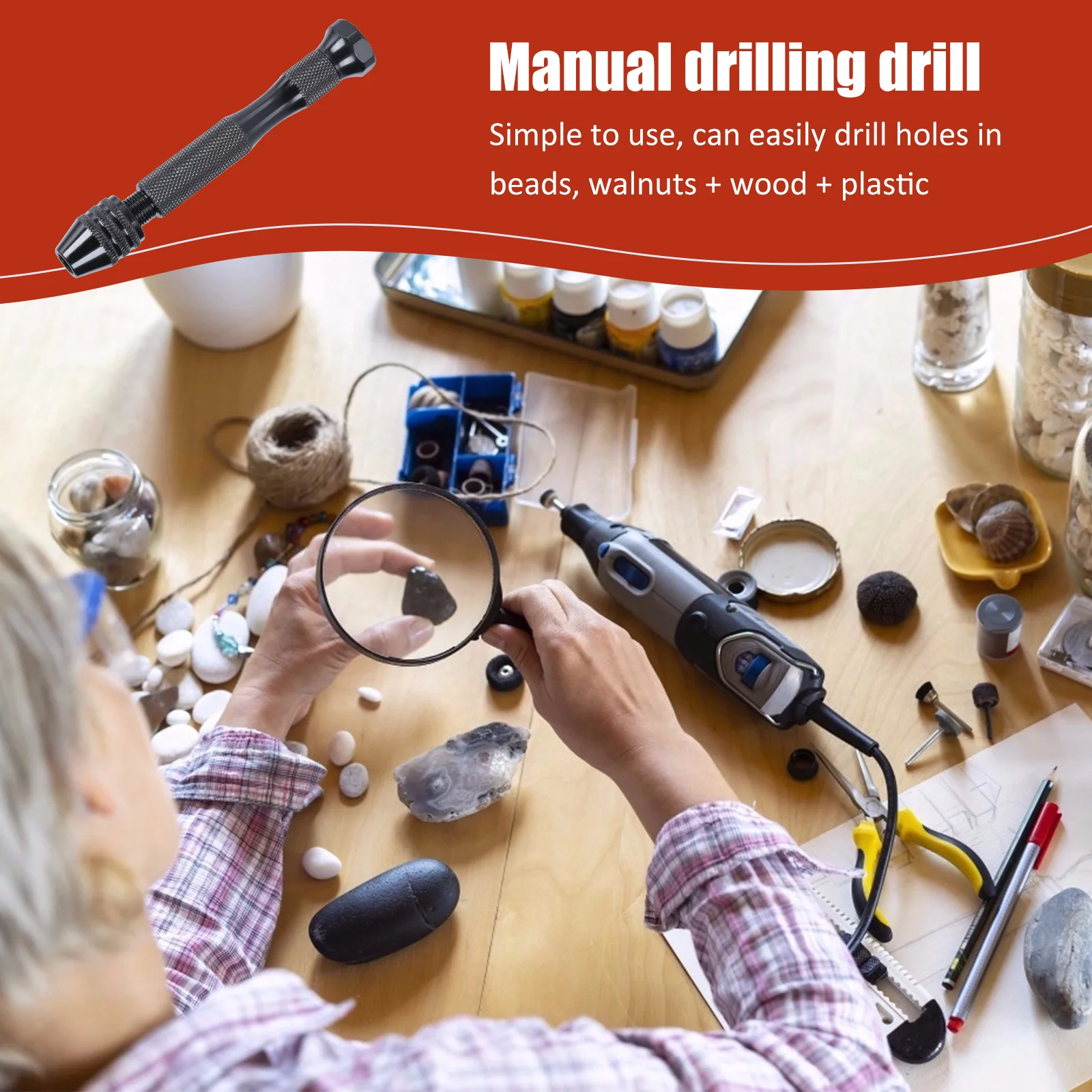 

Mini Electric Drill Set Steel Crafts Woodworking Drilling Tools Lightweight Compact Excellent Technology Safe Durable Quality