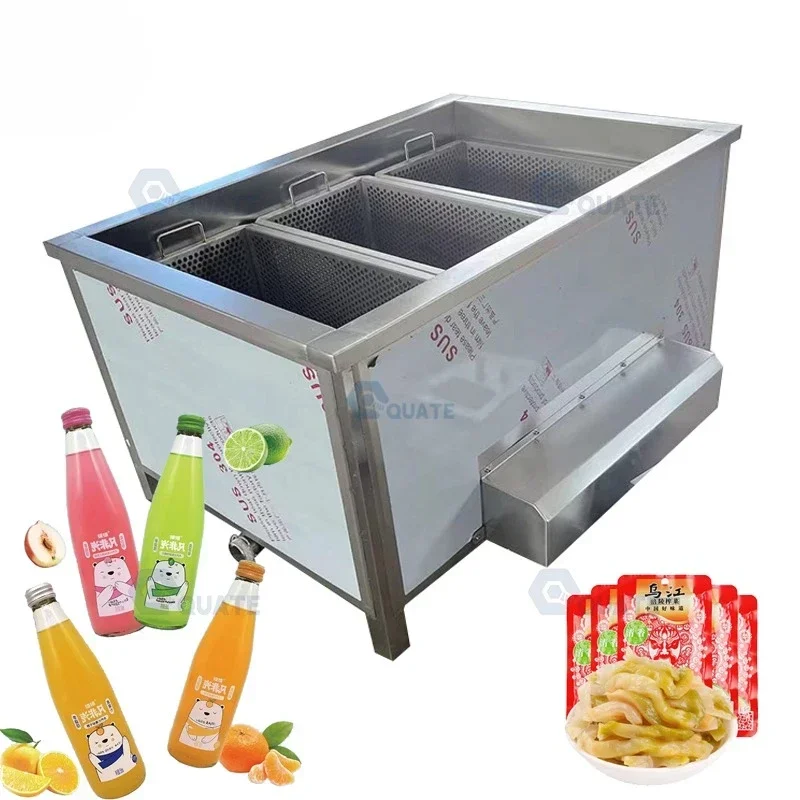 Máquina Pasteurizadora para Latas e Frascos de Classe J, Esterilização e Pasteurização