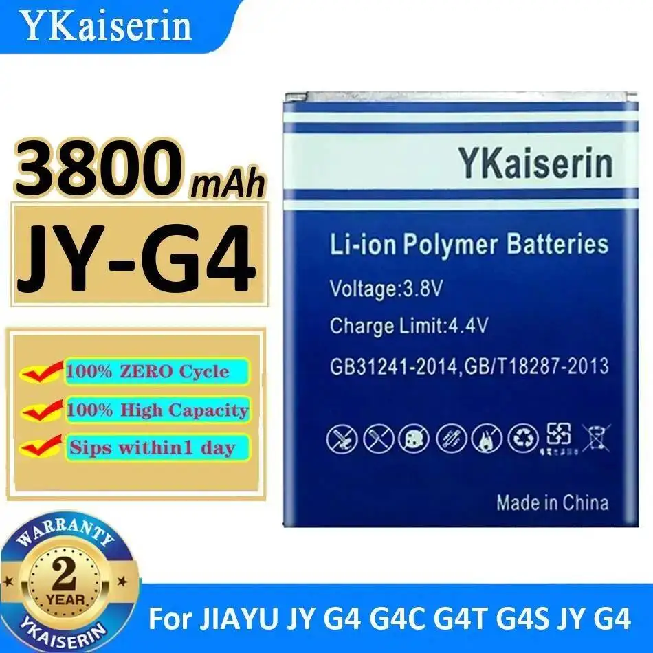 Долговечный аккумулятор большой емкости для мобильного телефона Jiayu JY G4 G4C G4T G4S JY-G4 3800 мАч Долговечный аккумулятор большой емкости для мобильного телефона Jiayu JY G4 G4C G4T G4S JY-G4 3800 мАч