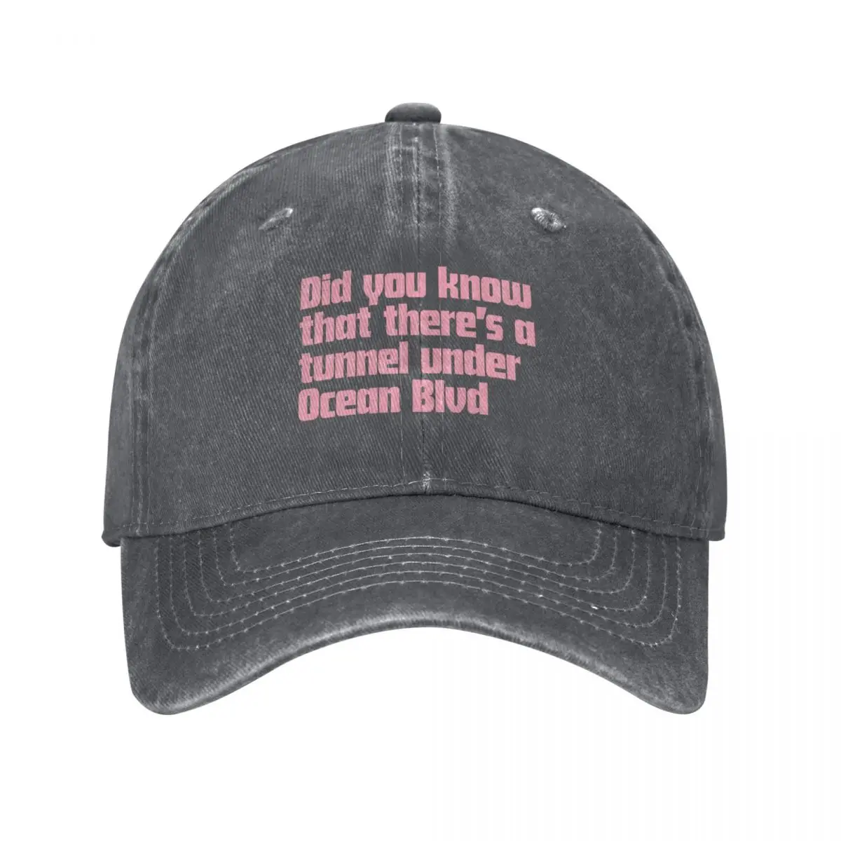 Did you know that there’s a tunnel under Ocean Blvd - Lana Del Rey Baseball Cap New In Hat Anime Men's Caps Women's