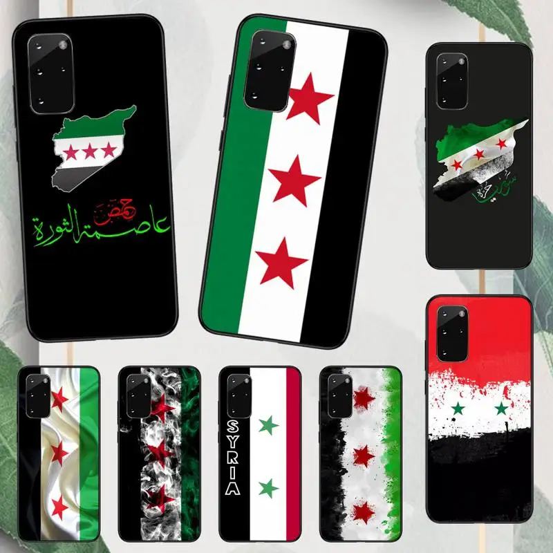 Syrian Revolution Flag Phone Case For Samsung galaxy A S note 23 53 22 20 52 21 13 51 71 32 12 10 fe ultra plus