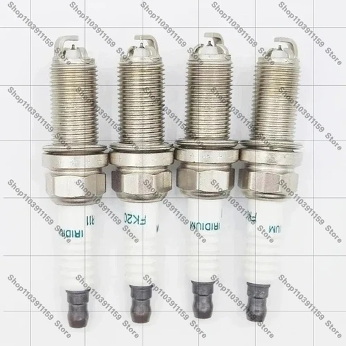 Imagen 1 del producto 4 Uds 90919-01263 FK20HBR11 bujía de iridio doble para motor de coche Toyota 9091901263 FK20HB-R11 90919 01263