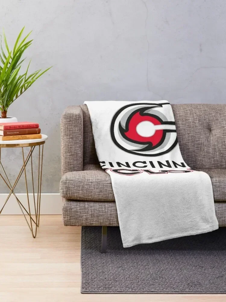 Cincinnati Cyclones Hockey Throw Blanket anime Flannels Summer Moving Blankets