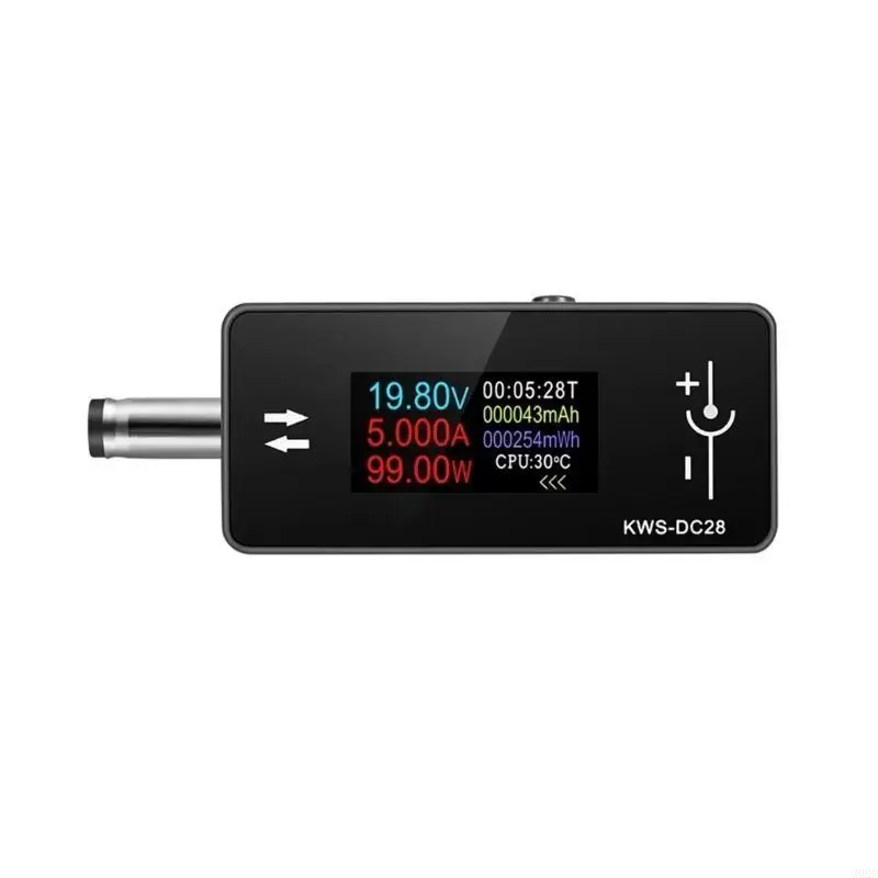 

G92C Ammeter DC5.5x2.5 Tester Power Meter TFT Display