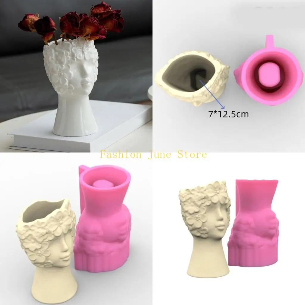 

N5KA Художественная форма для фигурки, форма для вазы для цветов, художественная форма человеческой фигуры, форма для сочного