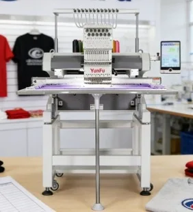 2025 Hot Single Head Computerized Embroidery Machine New Condition Multi Needles Maximum Printing Automatic