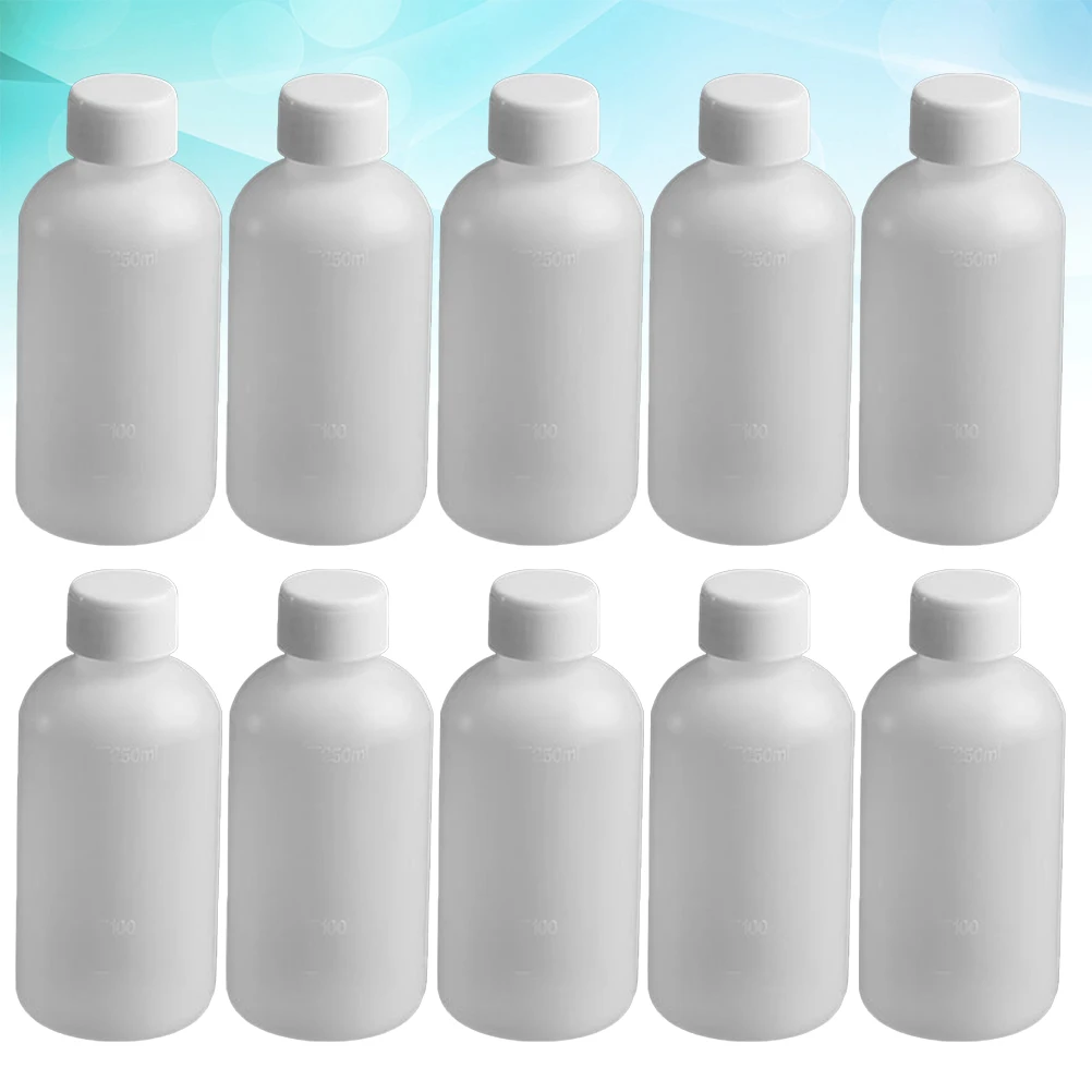

Narrow Mouth Reagent Bottle for Shampoo Conditioner Lotion Disinfection Water Storage Travel Plastic Lab Bottle Acid Alkali