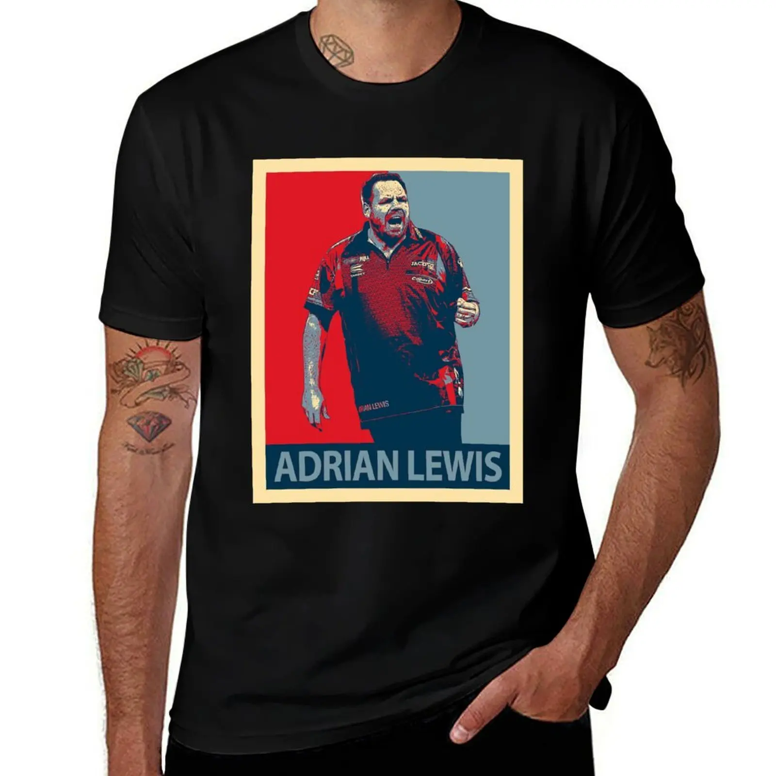

Adrian Lewis T-Shirt t shirt for man 100 percent cotton man t shirt cotton high quality T-Shirt