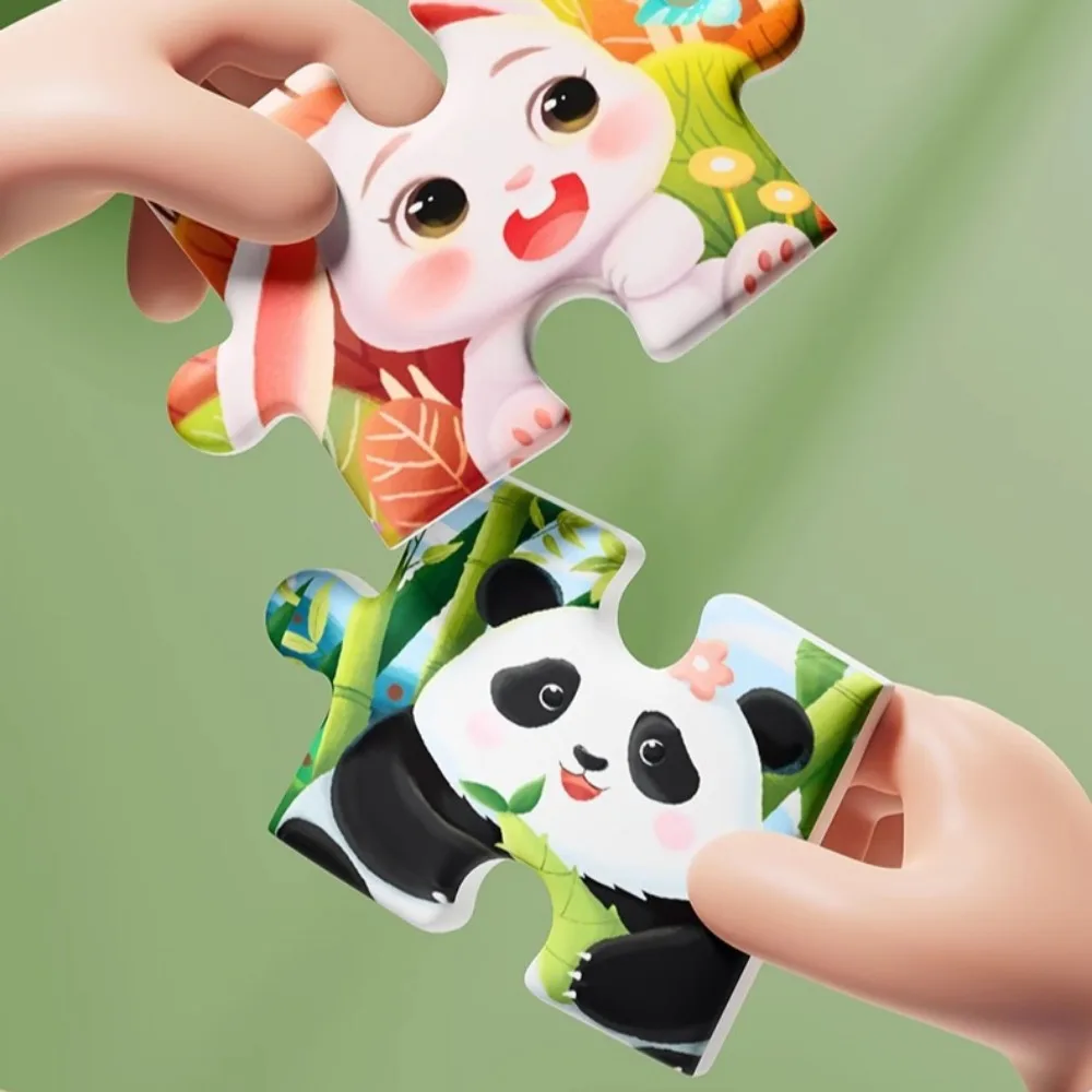 เด็กขนาดใหญ่ไม้จิ๊กซอว์ปริศนาเกมของเล่นเด็กการเรียนรู้การศึกษาสัตว์ทะเลป่าการจราจรรถปริศนาของเล่นเด็ก