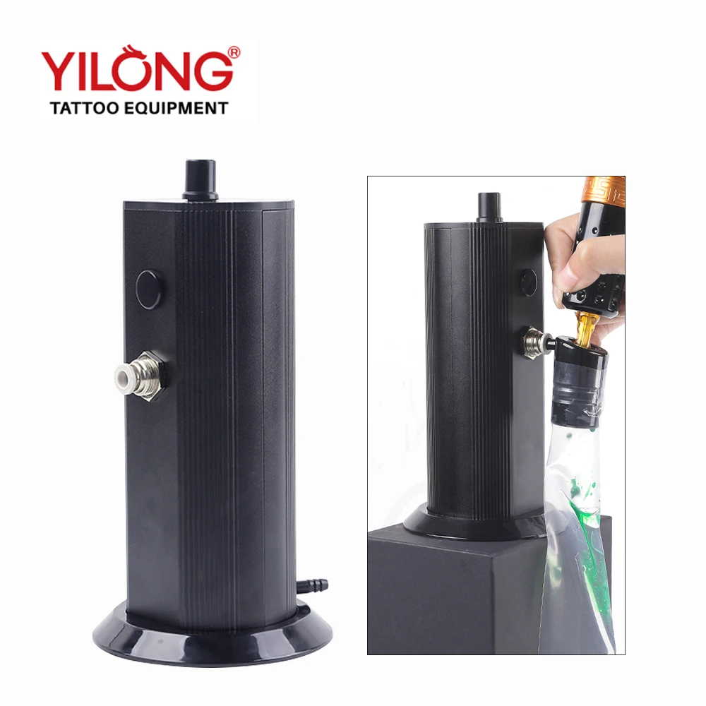 YILONG Tattoo Naaldreiniger Automatische Inktspoeling met Sterke Zuigkracht Automatische Inductie Tattoo Washer Naald Tool