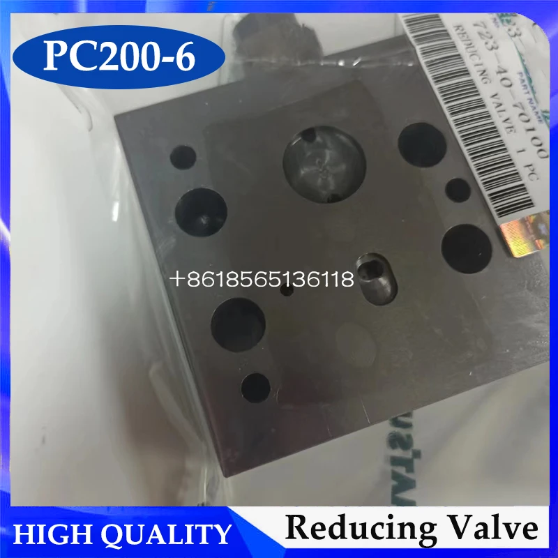 Excavator Parts PC200-6 PC200-7 PC200-8 Pressure Reducing Relief Valve 723-40-71900 723-40-70100 702-21-55310 for Komatsu