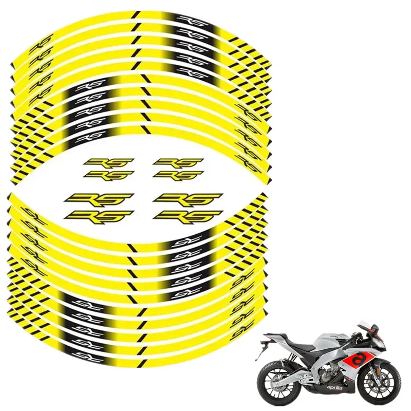 For APRILIA RS RS125 Motorcycle Parts Contour Wheel Decoration Decal Sticker - 2