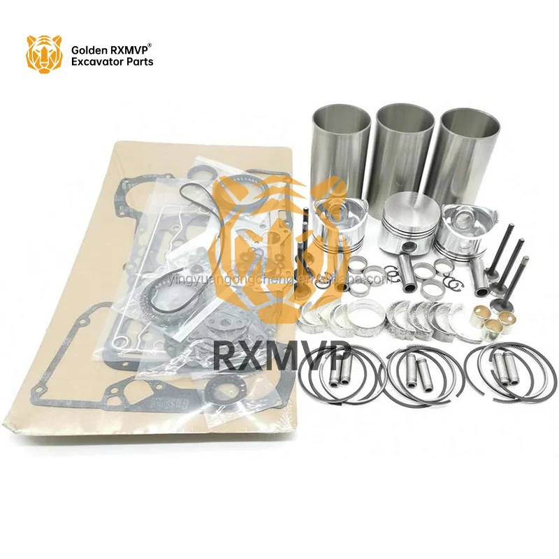 Overhaul Rebuild Kit 3TNE88 3D88E-3 3D88 for Yanmar Komatsu Engine Parts