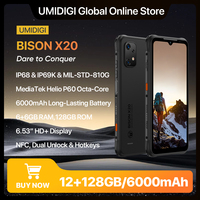 UMIDIGI BISON X20 Rugged Phone Smartphone Android 13,IP68 IP69K 6.53\