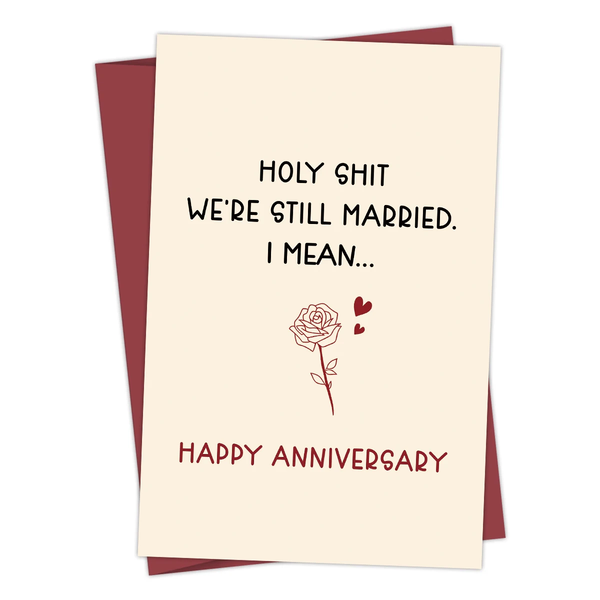 1PC Funny Anniversary Card,I Promise to Always Be by Your Side,Birthday Card for Husband Boyfriend,Valentines Day for Him Her