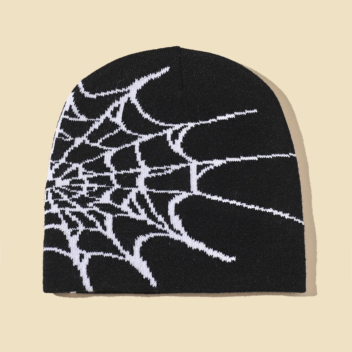 Spider web hat - Spider Web Knit Hat -Fall/Winter, Outdoor Activities - Men & Women  Stay Warm & Fashionable  Own the Style!