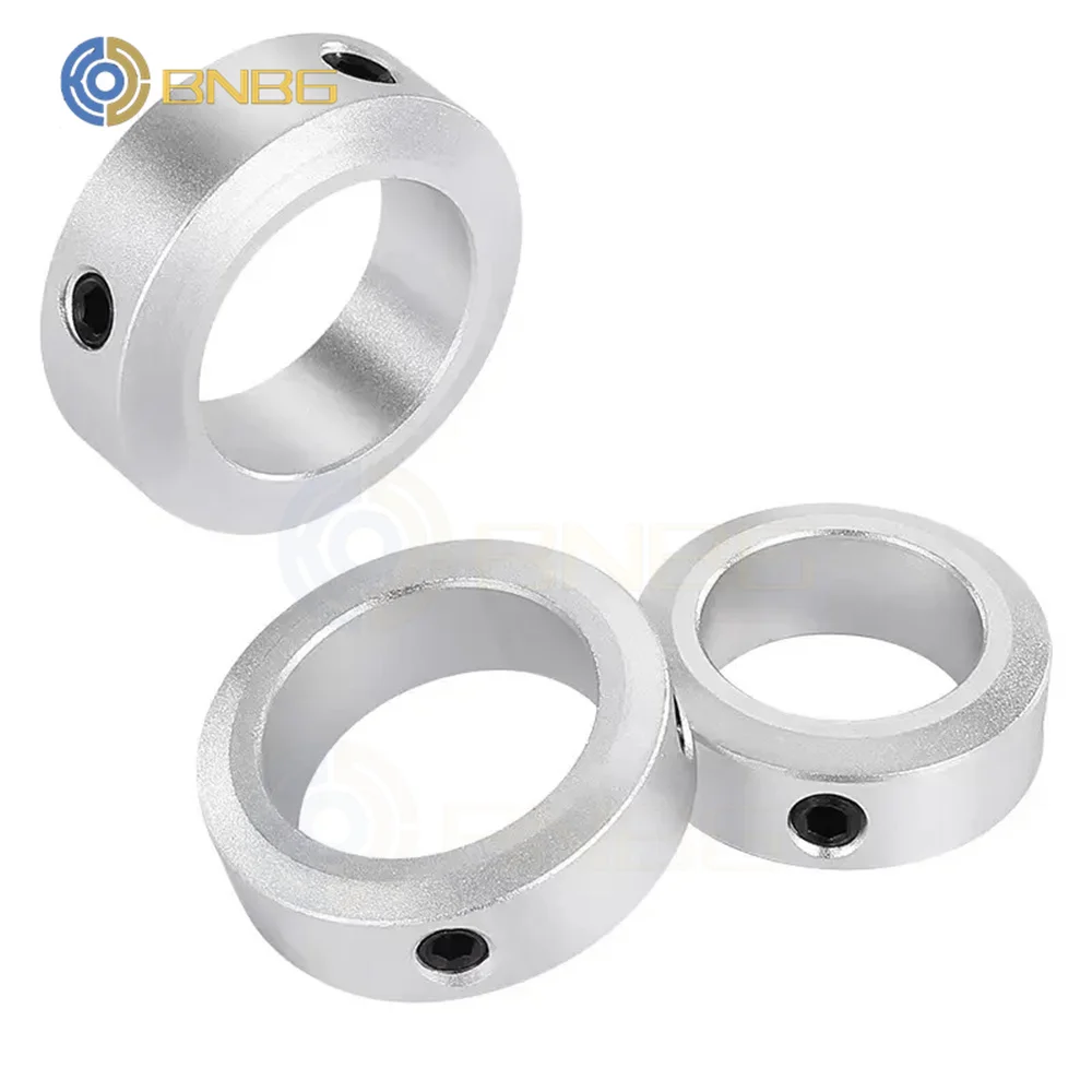 Fixed Ring SCCAW Set Type Shaft Locator Stop Collar SOH SCSBN Aluminum Alloy Surface Anodized Optical Fixed Clamp with Screws