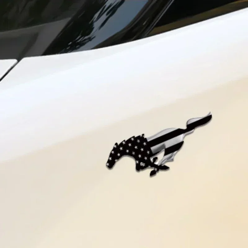 Ford 3D Metal Car Body Emblem Badge Rear Trunk Sticker For Mustang ST Racing Raptor Explorer Edge Focus Fusion Escape Transit - view 5