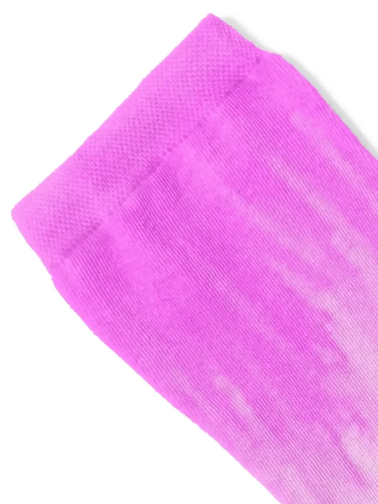 Bright Pink to Purple Water Color Tie Dye Pattern - Hippie Tie Dye Dripping WaterColour Lovers Socks